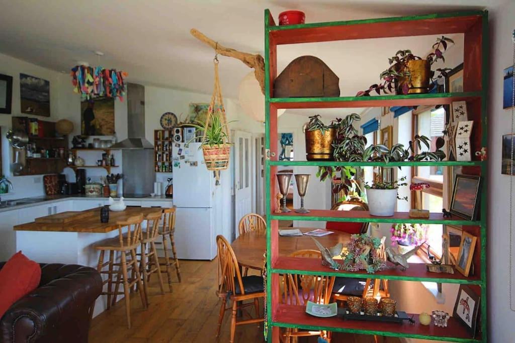 Spacious Cabin On Isolated Farm With Sea View Bude Buitenkant foto
